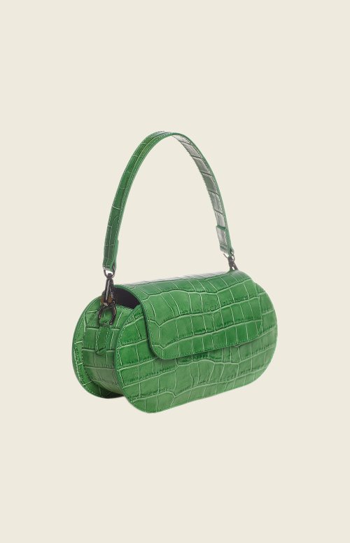 Сумка 0177 Зеленый (кроко-кожа)