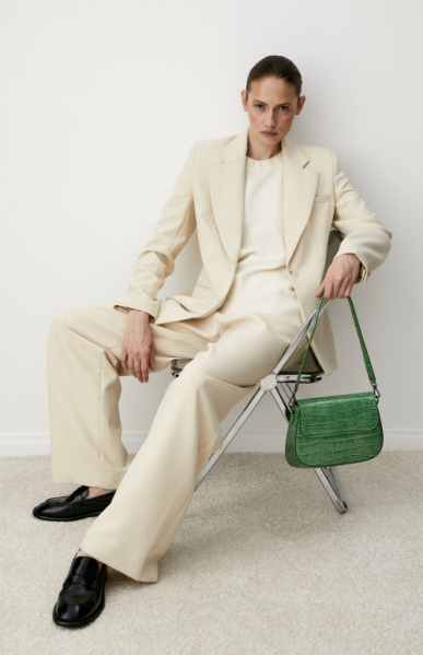 Сумка 0307 Зеленый (кроко-кожа)