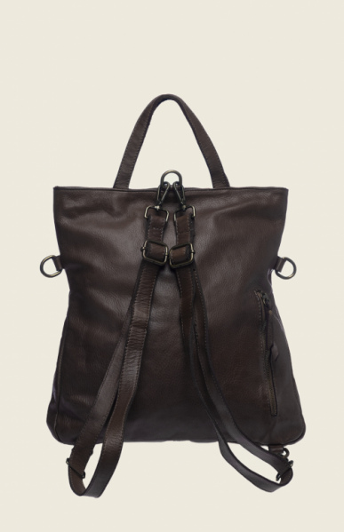 Сумка-рюкзак 0320 Темно-коричневый