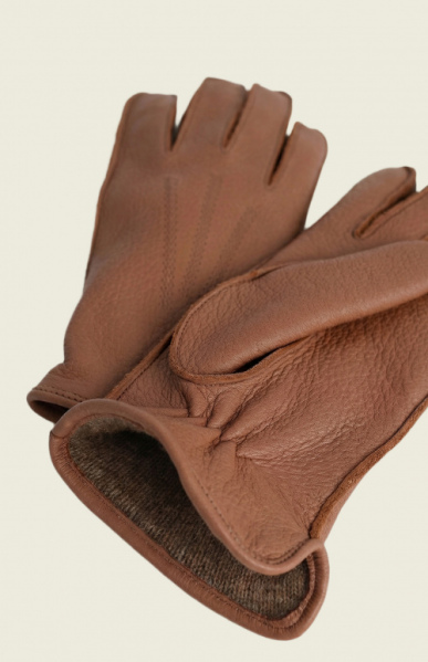 Перчатки 177 Коньяк
