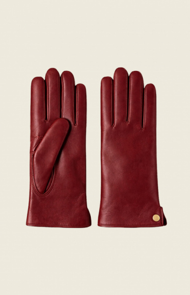 Перчатки 407 Бордовый