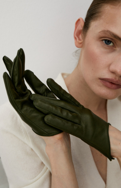 Перчатки 821 Оливковый