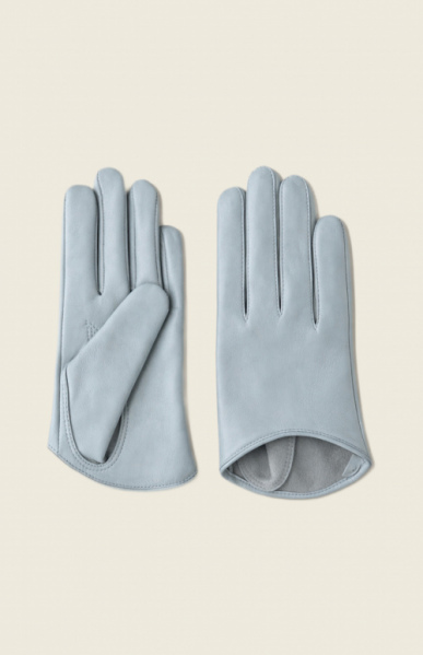 Перчатки 821 Серо-голубой