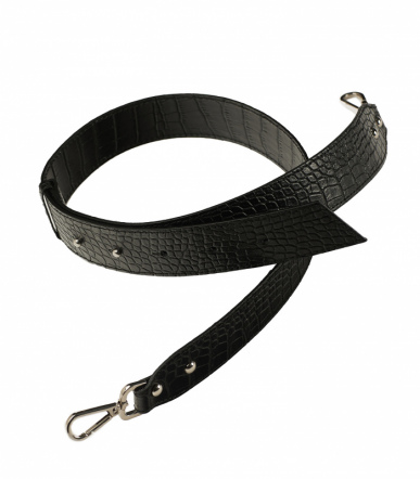 Ремень New belt Черный (кроко-кожа)