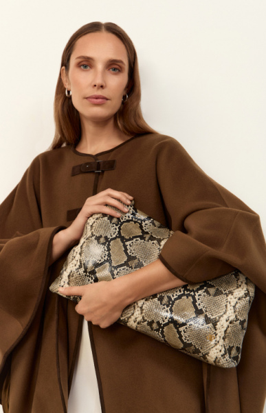 Сумка W5119 Змеиный принт