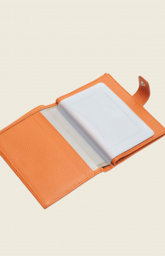 Бумажник 0215 Апельсиновый