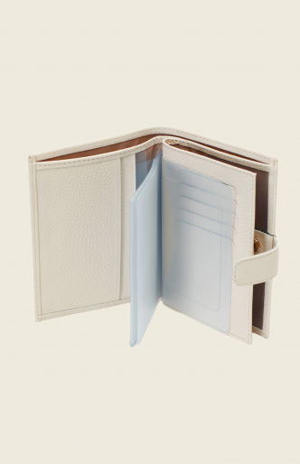 Бумажник 0215 Светло-кремовый
