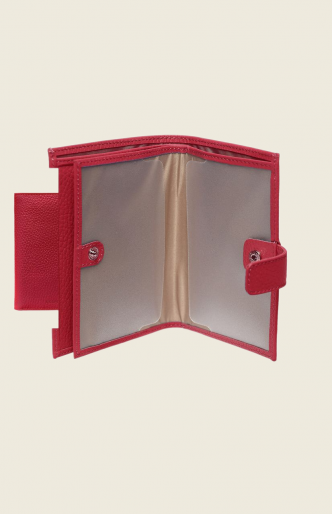 Бумажник 0215 Клюква