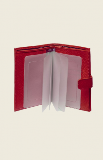 Бумажник 0215 Клюква