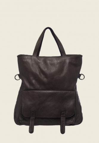 Сумка-рюкзак 0320 Темно-коричневый