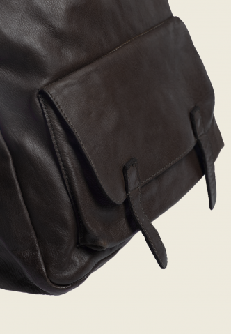 Сумка-рюкзак 0320 Темно-коричневый