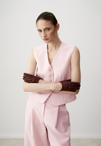 Перчатки 821 Бордовый