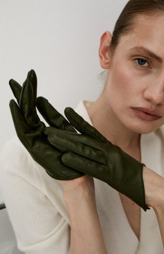 Перчатки 821 Оливковый