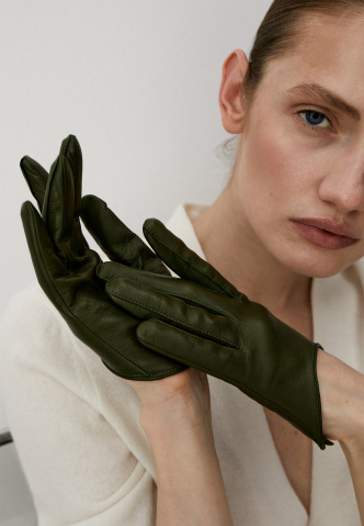 Перчатки 821 Оливковый