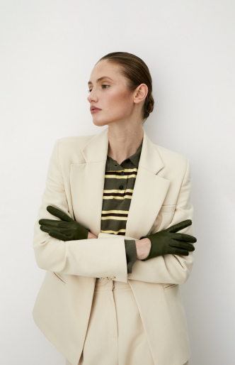 Перчатки 821 Оливковый