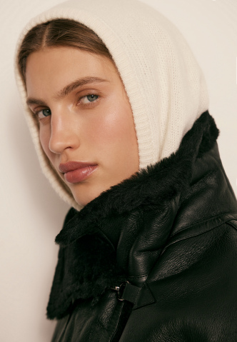 Капор Caldo Ваниль с ангорой