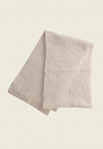 Шарф Ponce Айвори c ангорой