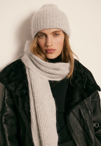 Комплект Ponce Серый с ангорой