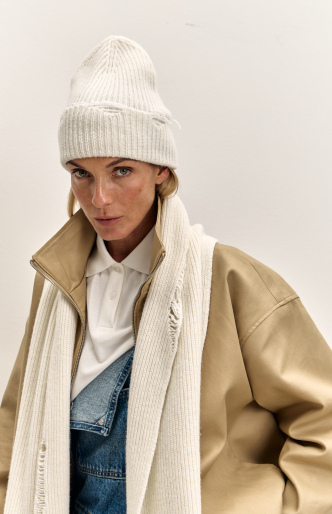 Комплект W5002 Белый с шерстью