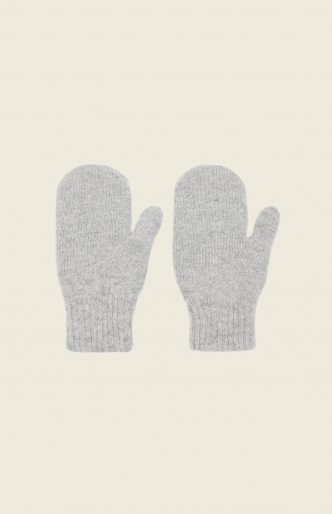 Варежки W5005 Серый с кашемиром