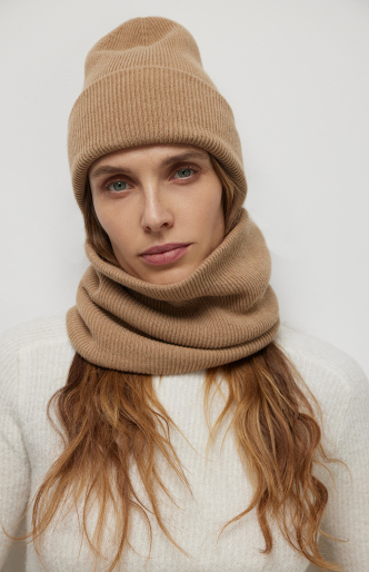 Комплект W5006 Бежевый с кашемиром