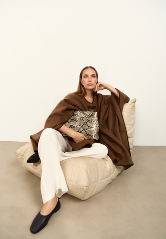 Сумка W5119 Змеиный принт