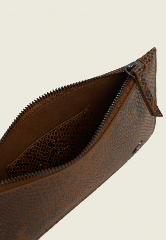 Органайзер W5302 Змеиный принт (коричневый)